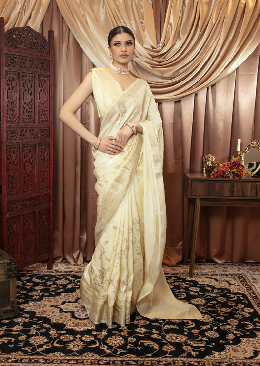 Premium Viscose Silk Sequin Embroidery Sari SR5247 N098