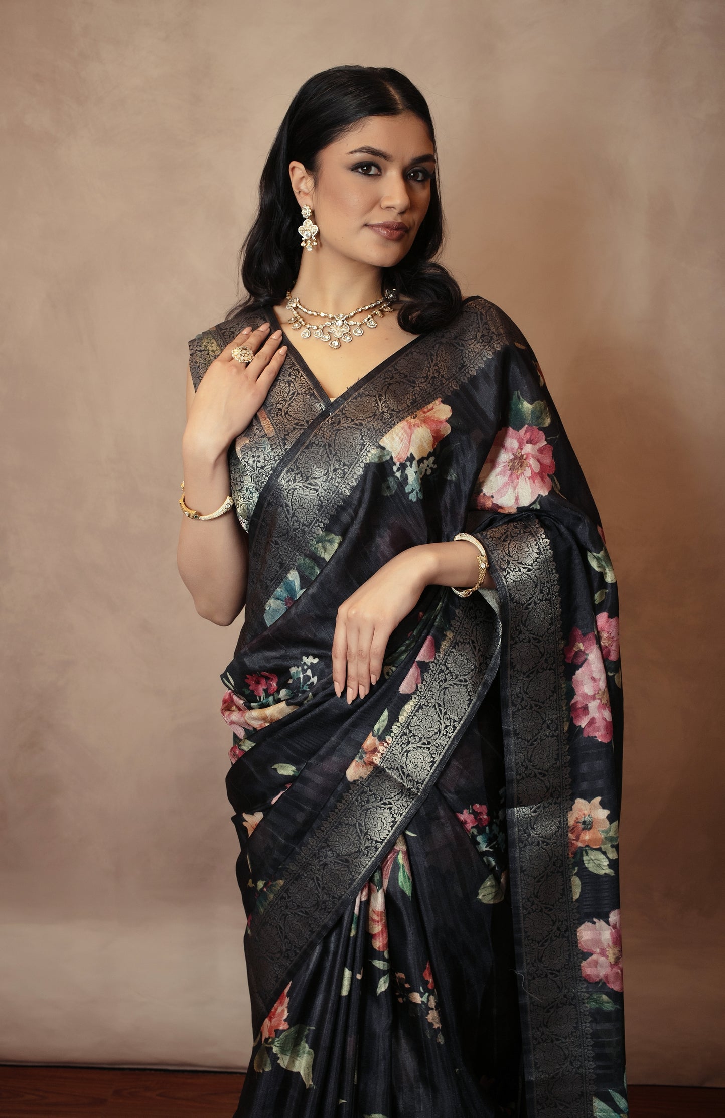 Premium Royal Silk Art Silk Sari MS0141