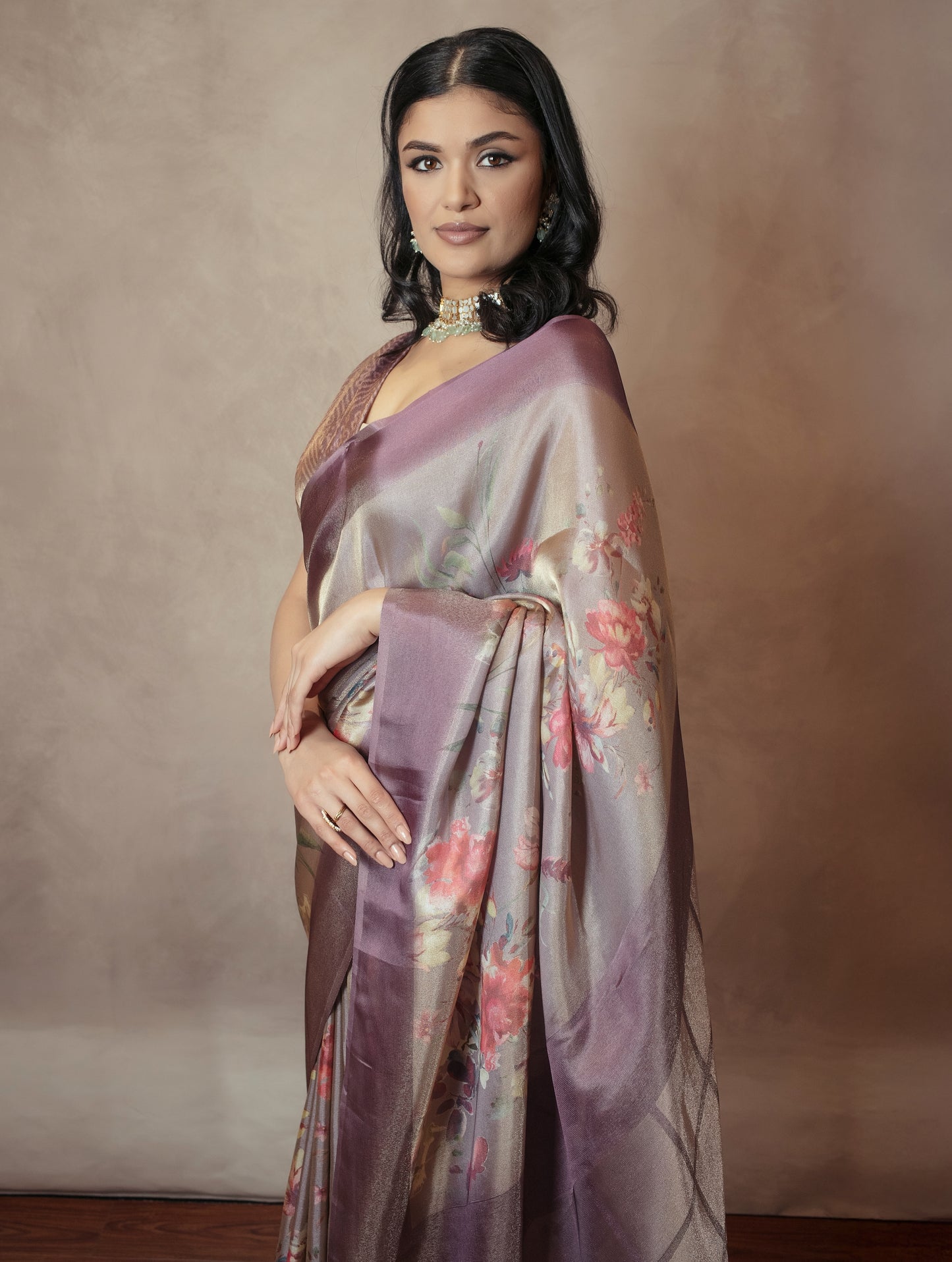 Premium Gajji Art Tissue Silk Sari MS0147