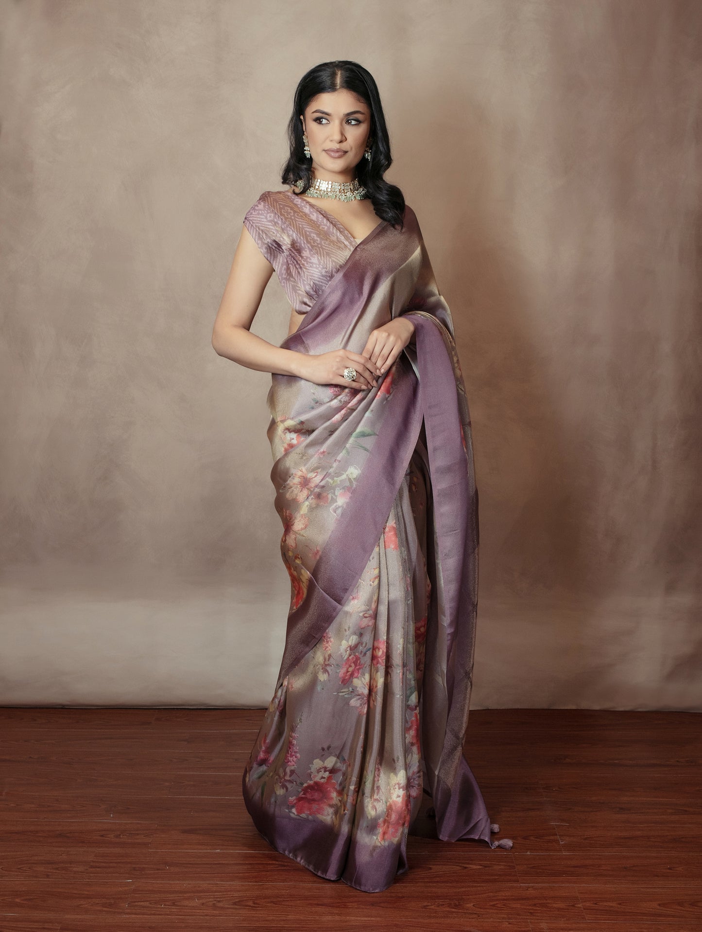 Premium Gajji Art Tissue Silk Sari MS0147