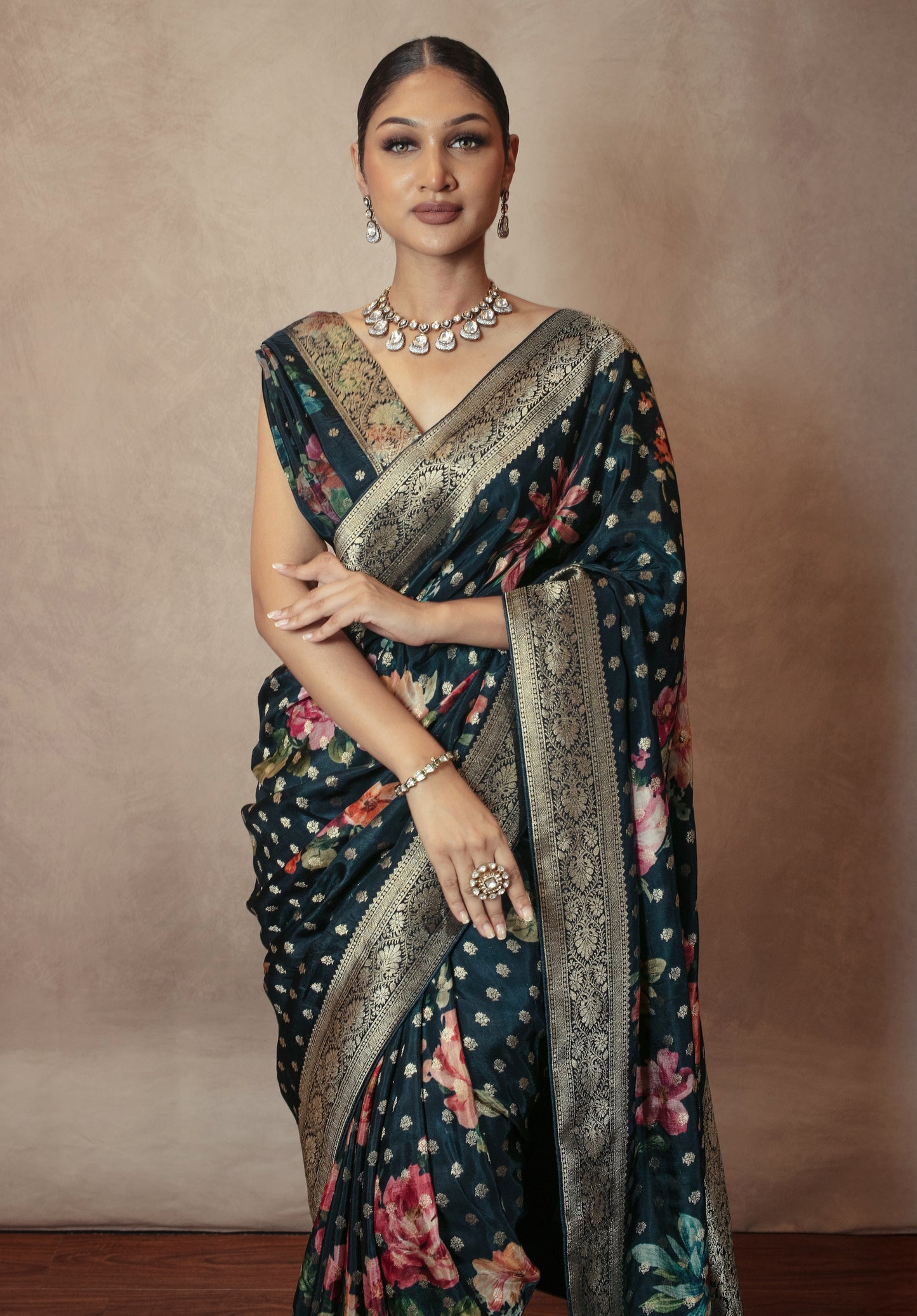 Premium Dayna Art Banarasi Silk Sari MS0149