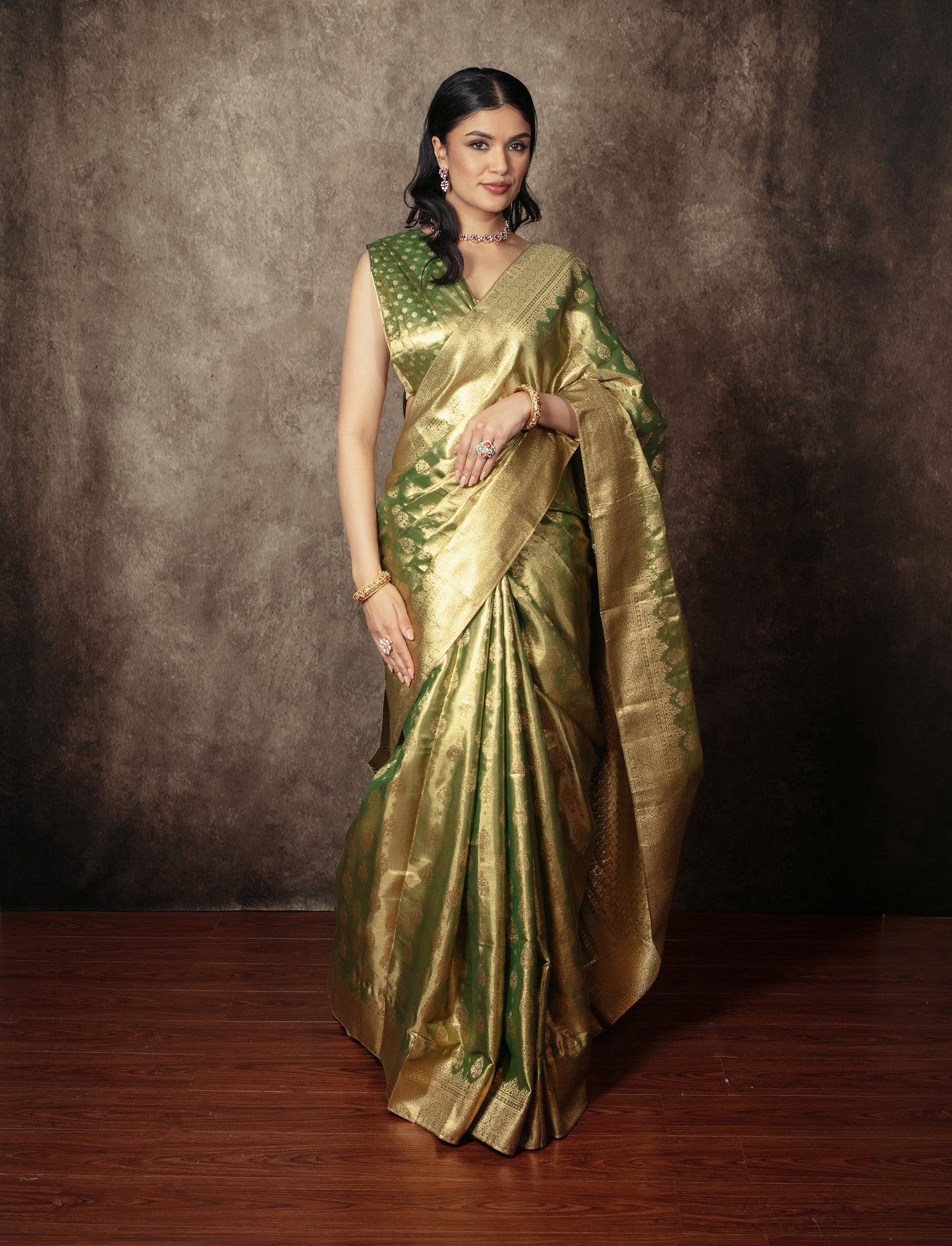 Premium Banarasi Art Silk Sari VC0128