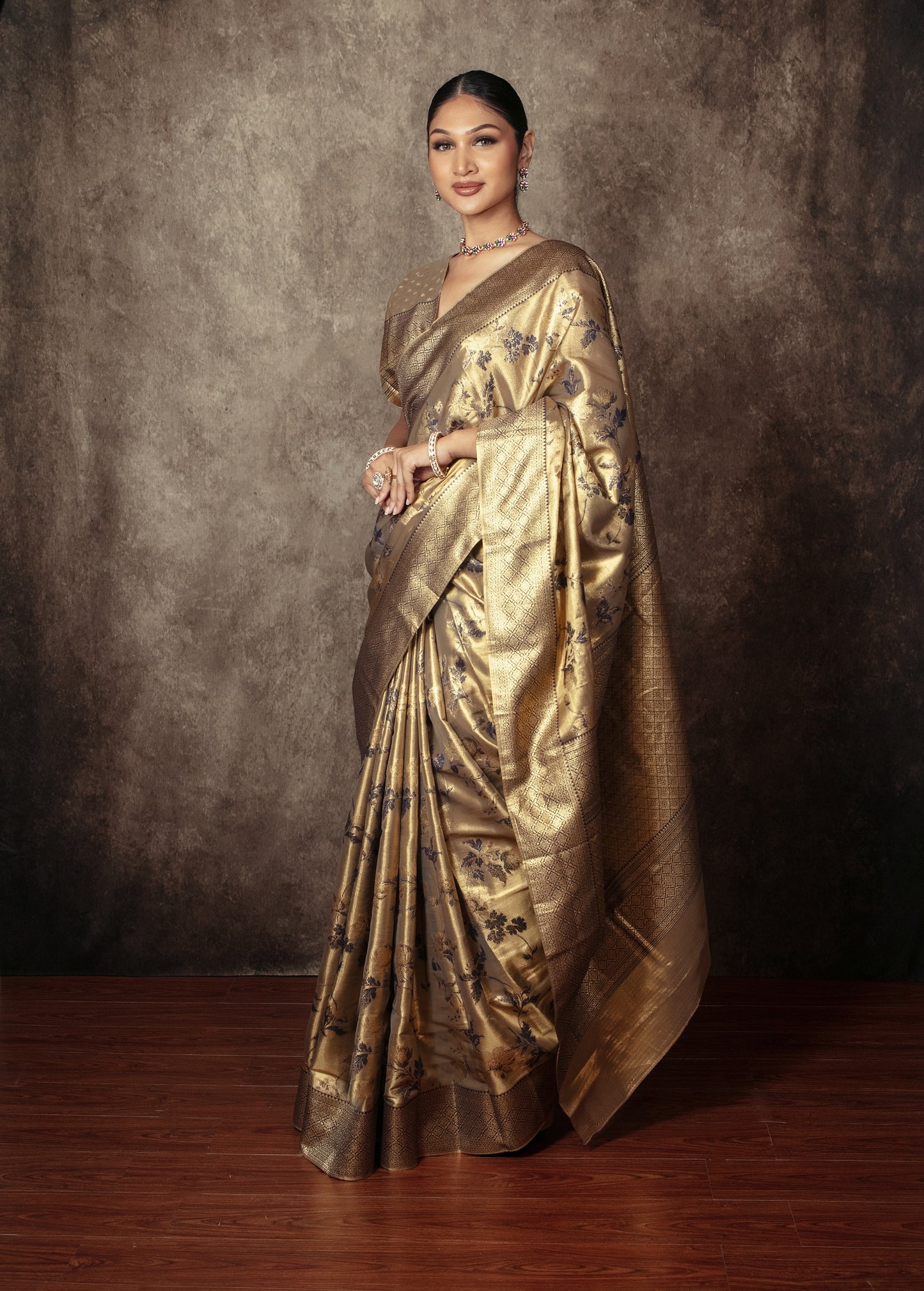 Premium Banarasi Art Silk Sari VC0129