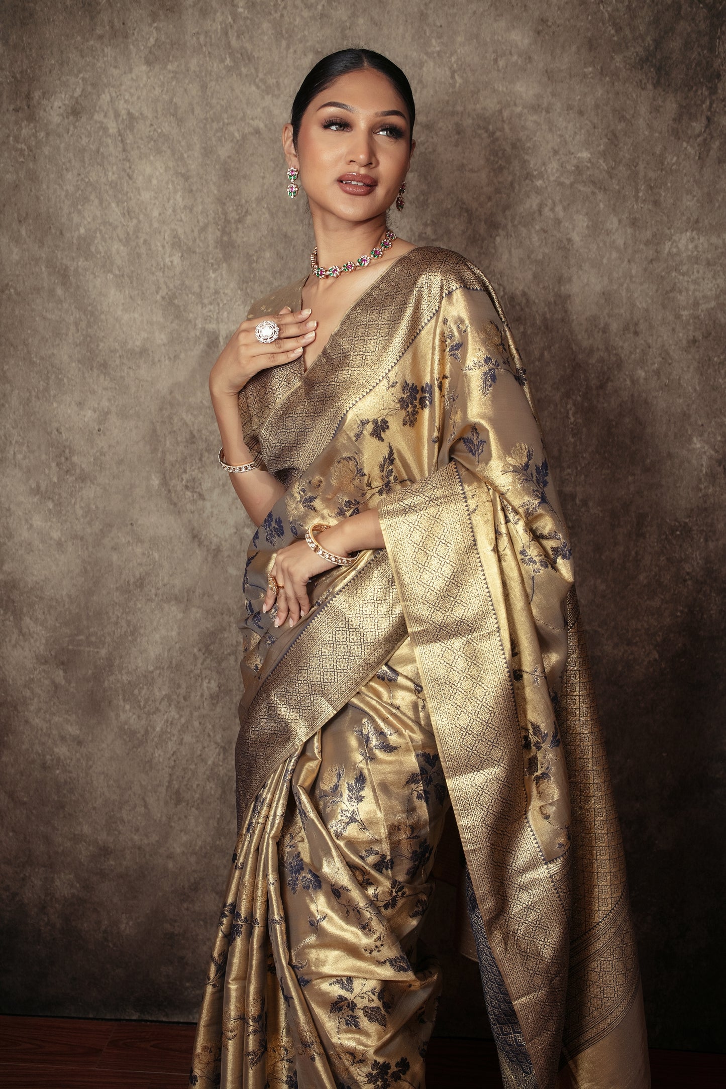 Premium Banarasi Art Silk Sari VC0129