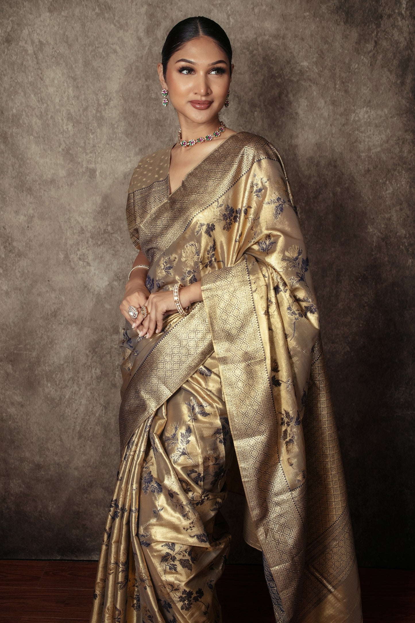 Premium Banarasi Art Silk Sari VC0129