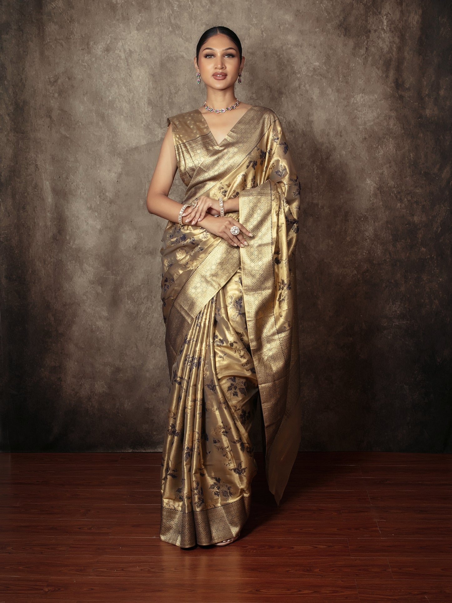 Premium Banarasi Art Silk Sari VC0129