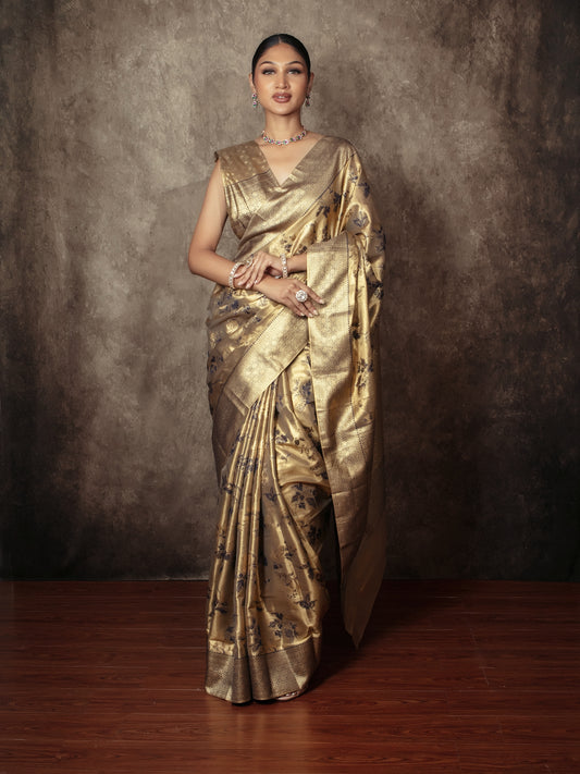 Premium Banarasi Art Silk Sari VC0129